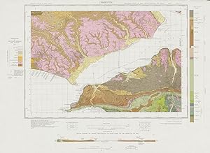 Lymington - Geological survey of Great Britain (England and Wales). Drift edition. Sheet 330