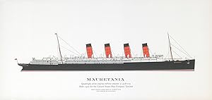 Mauretania - Built 1907 for the Cunard Steam-Ship Company Limited