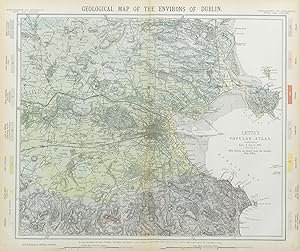 Geological map of the Environs of Dublin