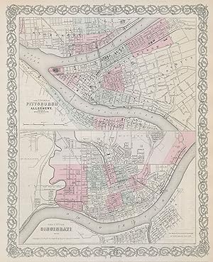 The Cities of Pittsburgh and Allegheny with parts of adjacent boroughs, Pennsylvania // The City ...