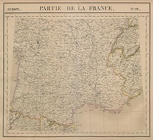 Image du vendeur pour Europe - Partie de la France - No 19 mis en vente par Antiqua Print Gallery