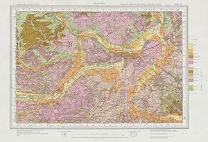 Reading - Geological survey of Great Britain (England and Wales). Drift edition. Sheet 268