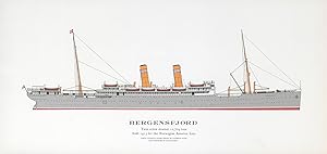 Bergensfjord - Built 1913 for the Norwegian America Line
