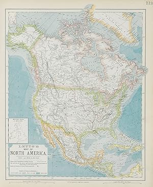 Letts's Map of North America