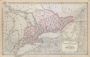 Colton's Dominion of Canada No.2 the Province of Ontario