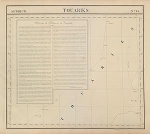 Image du vendeur pour Afrique - Touariks [Note Sur les Tibbous et les Touariks] - No. 15 mis en vente par Antiqua Print Gallery