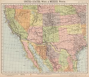 United States, West, and Mexico, North