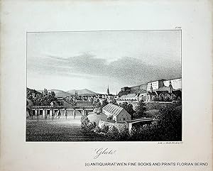 GLATZ, Schlesien, Klodzko, Poland, , view original lithograph ca.1830