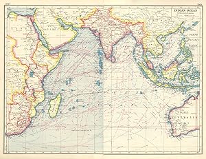 Indian Ocean on Mercator's Projection