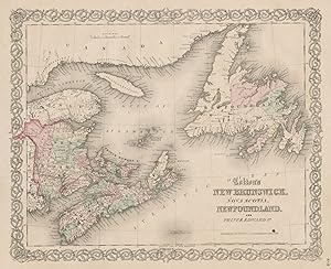 Colton's New Brunswick, Nova Scotia, Newfoundland and Prince Edward Island
