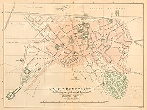 Plano de Albacete. Facilitado y revisado por el Ayuntamiento