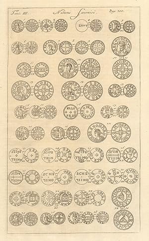 Tabula III - Nummi Saxonici