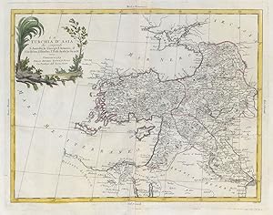 La Turchia d'Asia che comprende l'Anatolia, la Giorgia, l'Armenia, il Curdistan, il Diarbec, l'Ir...