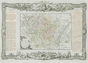 Les Duchés de Lorraine, et de Bar, et les Evêchés de Metz, Toul, et Verdun; avec les Géneralités ...