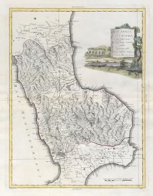 Calabria Citeriore tratta dalle carte del Sigr. Rizzi Zannoni