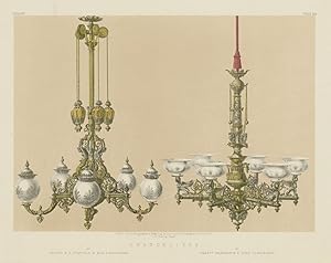 Chandeliers - Messrs W R Winfield & Sons, Birmingham Messrs Messenger & Sons, Birmingham