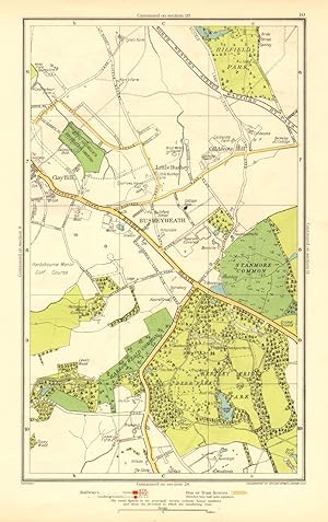 Seller image for Busheyheath, Caldecote Hill, Clay Hill, Little Bushey for sale by Antiqua Print Gallery