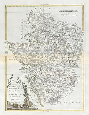 Li Governi d'Angio, del Saumurois, della Touraine, e Poitou, d'Aunis, e Saintonge, con quello d'A...