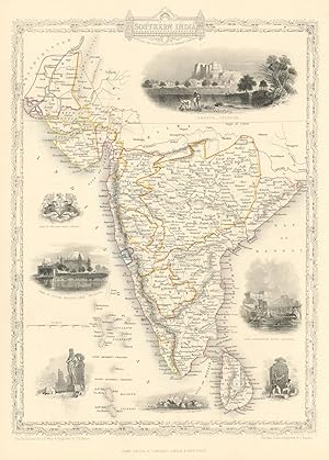 Image du vendeur pour Southern India mis en vente par Antiqua Print Gallery