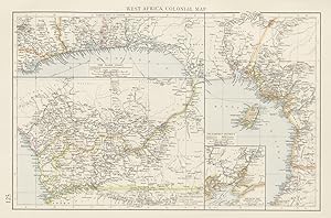 West Africa, Colonial map