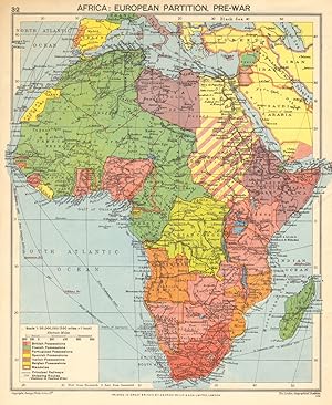 Africa: European partition, pre-war