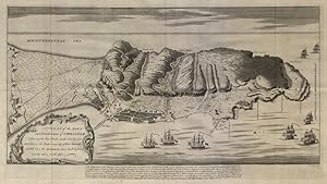 Plan of the town and fortifications of Gibraltar shewing the new works made since the last siege ...