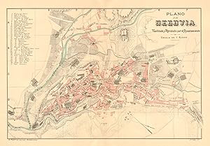 Plano de Segovia. Facilitado y revisado por el Ayuntamiento