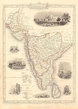 Image du vendeur pour Southern India mis en vente par Antiqua Print Gallery