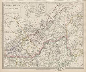 NORTH AMERICA, SHEET II., Lower Canada and New Brunswick with part of New York, Vermont and Maine