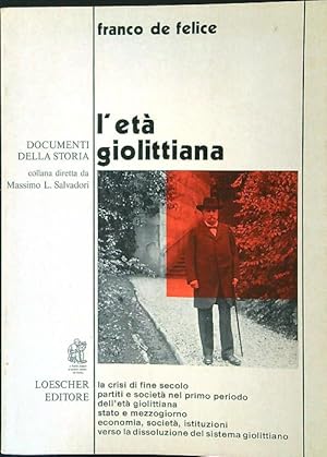 Immagine del venditore per L'eta' giolittiana venduto da Librodifaccia