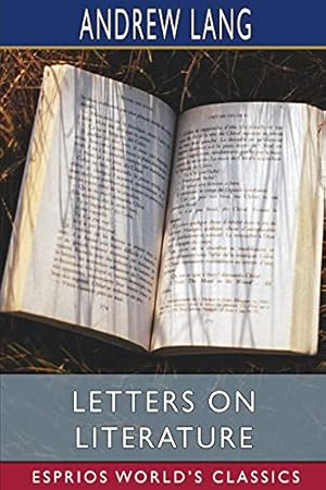 Seller image for Letters on Literature (Esprios Classics) for sale by Redux Books