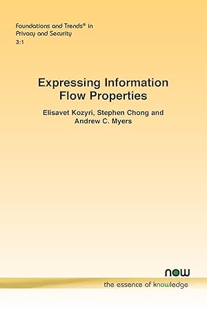 Immagine del venditore per Expressing Information Flow Properties venduto da moluna