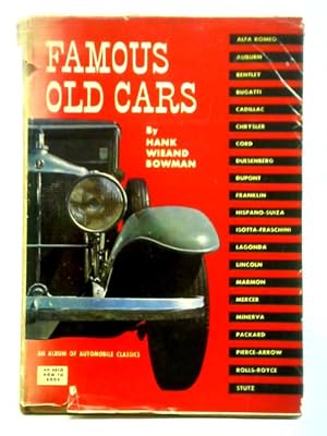 Image du vendeur pour Famous Old Cars mis en vente par World of Rare Books