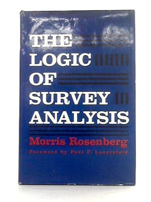 Imagen del vendedor de The Logic of Survey Analysis a la venta por World of Rare Books