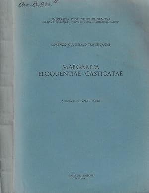 Seller image for Margarita eloquentiae castigatae for sale by Biblioteca di Babele