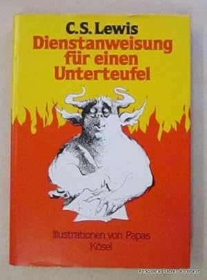 Bild des Verkufers fr Dienstanweisung fr einen Unterteufel. Deutsch von H. Doebeli. Mnchen, Ksel, 1981. Gr.-8vo. Mit Illustrationen von Papas. 192 S., 2 Bl. Or.-Pp. mit Schutzumschlag; dieser mit minimalen Randlsuren. (ISBN 3466202108). zum Verkauf von Jrgen Patzer