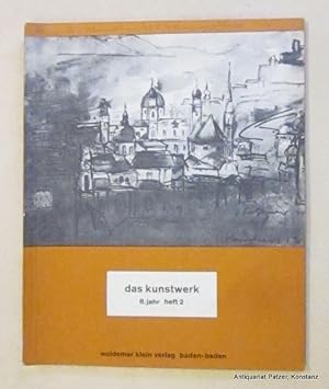 Bild des Verkufers fr Jahrgang 8, Heft 2. Baden-Baden, Klein, 1954. Kl.-4to. Mit zahlreichen, teils farbigen Illustrationen. 60. 6 S. Illustrierter Or.-Umschlag. zum Verkauf von Jrgen Patzer