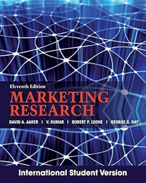 Imagen del vendedor de Marketing Research: International Student Version a la venta por WeBuyBooks