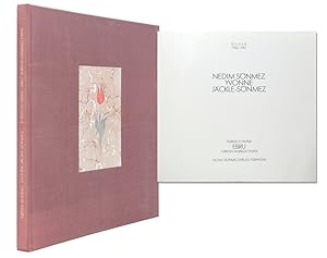 Turkisch Papier. Ebru. Turkish Marbled Paper. Katalog mit 38 farbigen Reproduktionen marmorierter...