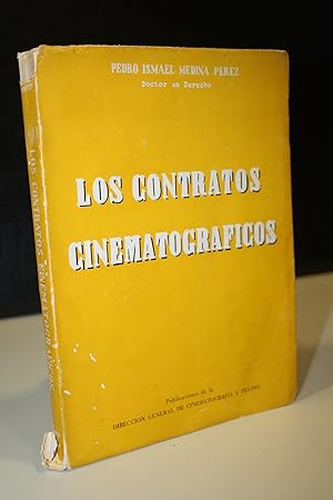 Image du vendeur pour Los contratos cinematogrficos.- Medina Prez, Pedro Ismael. mis en vente par MUNDUS LIBRI- ANA FORTES