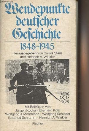 Bild des Verkufers fr Wendepunkte deutscher Geschichte 1848-1945 zum Verkauf von Le-Livre