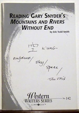 Seller image for READING GARY SNYDER'S MOUNTAINS AND RIVERS WITHOUT END for sale by RON RAMSWICK BOOKS, IOBA