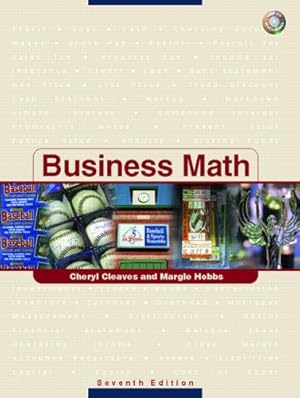 Imagen del vendedor de Business Math a la venta por Reliant Bookstore