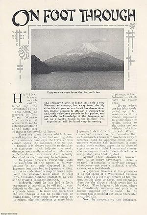 Image du vendeur pour On Foot Through Rural Japan. 1933. This is an original article from the Wide World Magazine. mis en vente par Cosmo Books
