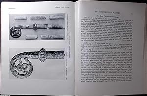 Seller image for The Warden Abbey and Chichester Croziers. An original article from the Archaeologia journal, 1924. for sale by Cosmo Books