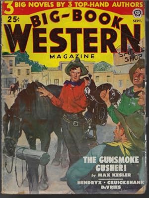 Immagine del venditore per BIG-BOOK WESTERN Magazine: September, Sept. 1951 venduto da Books from the Crypt