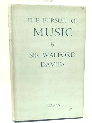 Bild des Verkufers fr The Pursuit of Music zum Verkauf von World of Rare Books