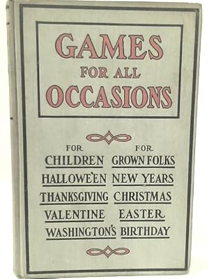 Imagen del vendedor de Games For All Occasions a la venta por World of Rare Books