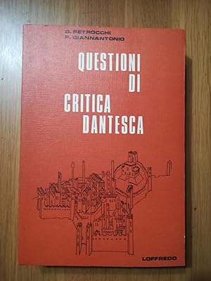 Seller image for Questioni di critica dantesca for sale by librisaggi