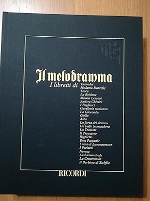 Il Melodramma: i libretti